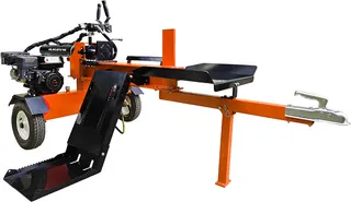 Rompedora de Leña Horizontal 7HP con Brazo Elevador 22 Tn
