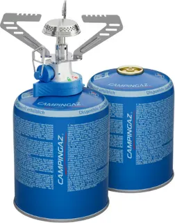 Kit Hornillo de Gas Camping CV Connect + 2 Cartuchos de Gas CV470
