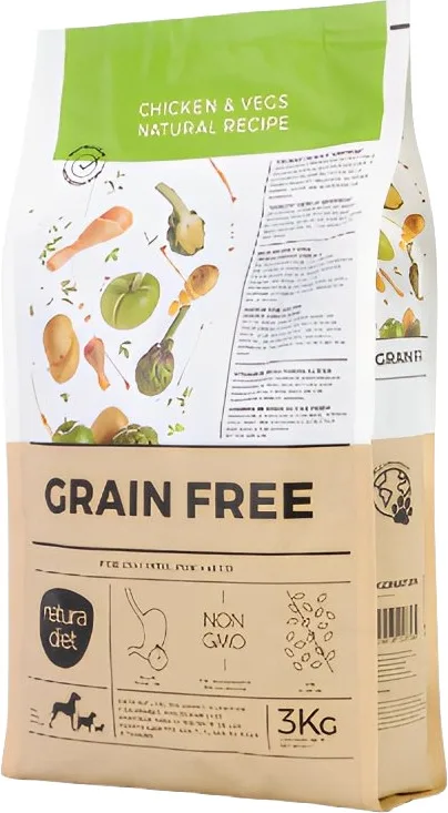 Pienso Perro Natura Diet Grain Free Adult Pollo y Verduras 3 Kg — foto principal