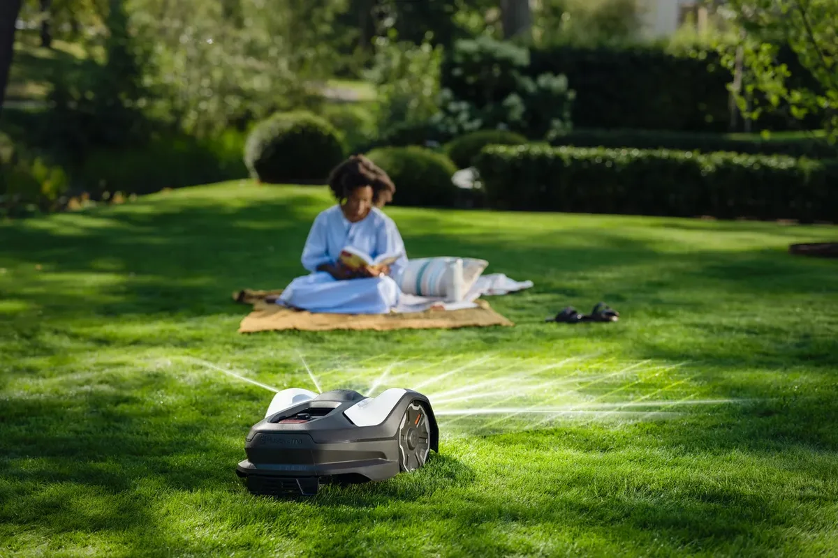 Robot Cortacesped Automower Husqvarna AM410VE Nera Vision Sin Cables — foto 3