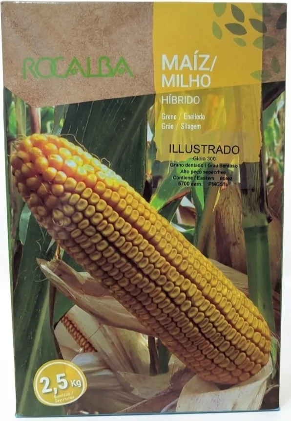 Semilla Maiz Hibrido Caja 2.5kg