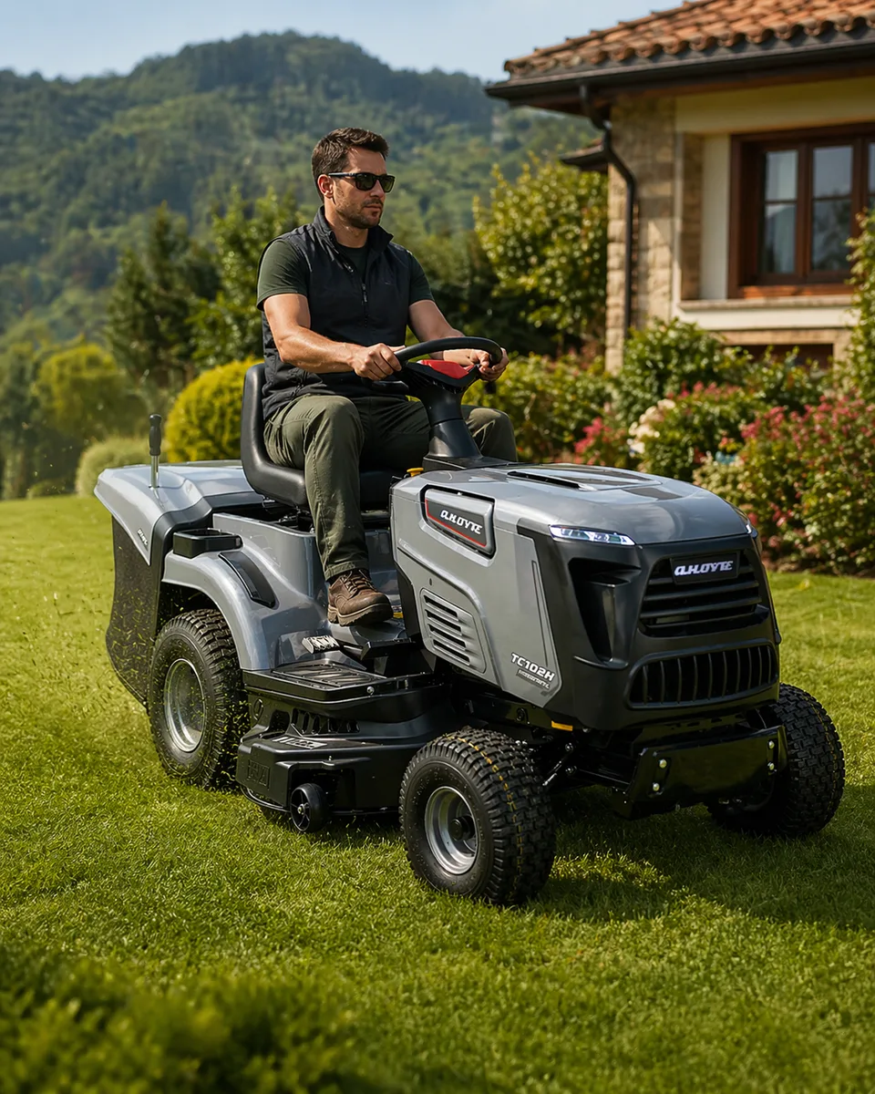 Tractor Cortacesped Anova TC102H — foto 5