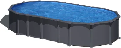 Piscina Anthracite Ovalada 730x375x132 cm — foto principal