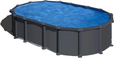 Piscina Anthracite Ovalada 610x375x132 cm — foto principal