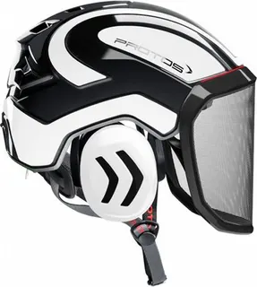 Casco Protos Integral Arborist Negro/Blanco