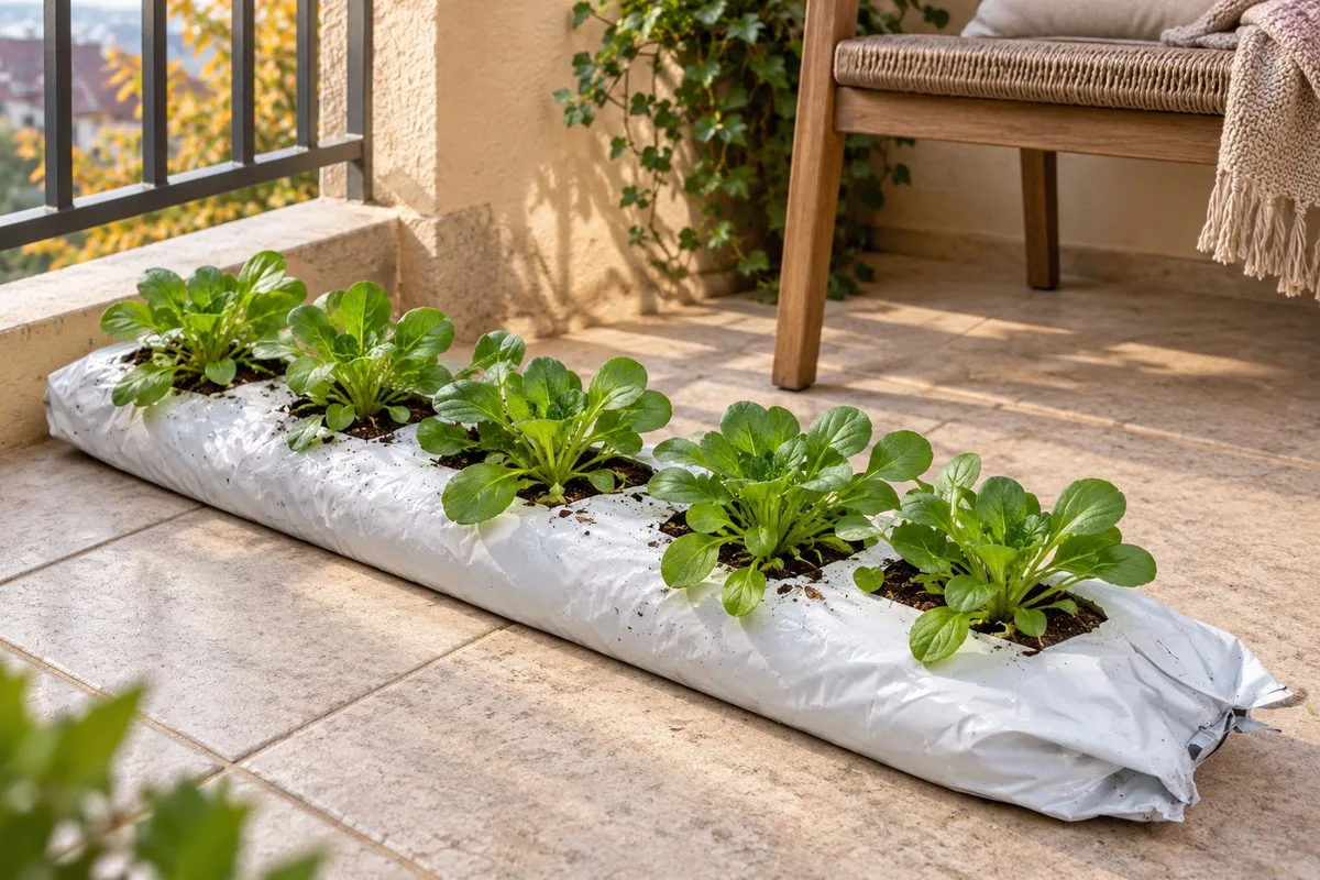 Saco de cultivo Pinaster 28 L con sustrato para huerto urbano — foto 8