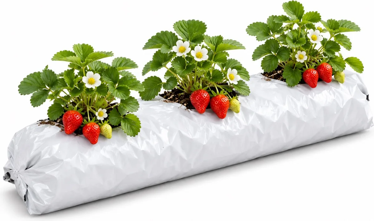 Saco de cultivo Pinaster 28 L con sustrato para huerto urbano