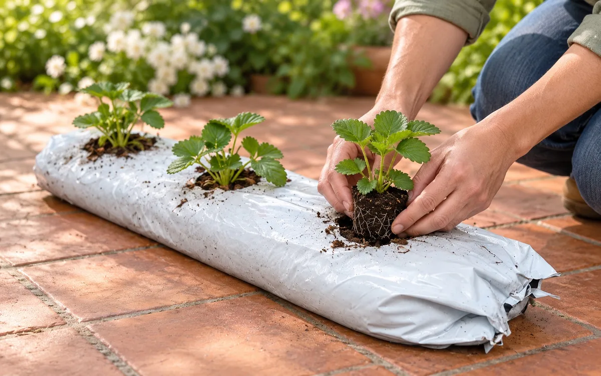 Saco de cultivo Pinaster 28 L con sustrato para huerto urbano — foto 4