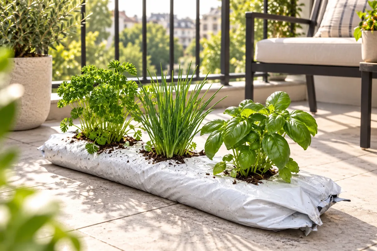 Saco de cultivo Pinaster 28 L con sustrato para huerto urbano — foto 6