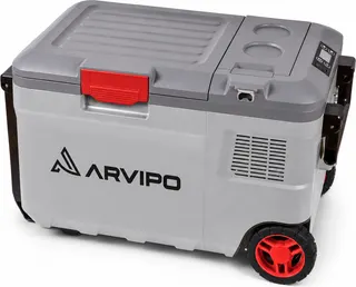 Nevera Camper ARVIPO FR37 28L con 2 Baterías | Enfría, Congela y Calienta