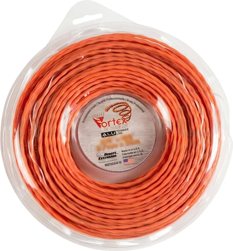 Hilo Nylon Desbrozadora Vortex Aluminio 2,7 mm 56 Metros