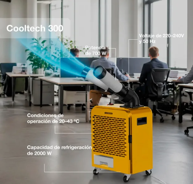 Aire Acondicionado Portatil Garland Cooltech 300-V25 — foto 2