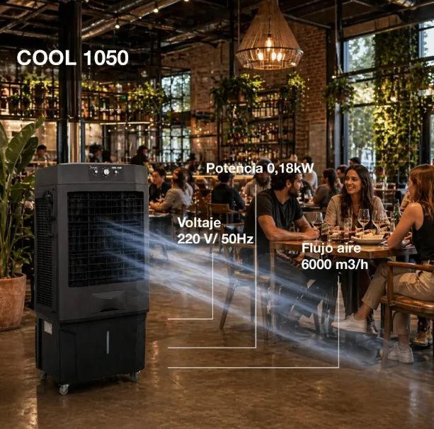Climatizador Evaporativo Electrico Garland Cool 1050 — foto 2
