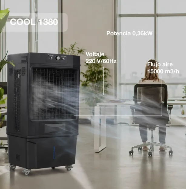 Climatizador Evaporativo Garland Cool 1380 — foto 2