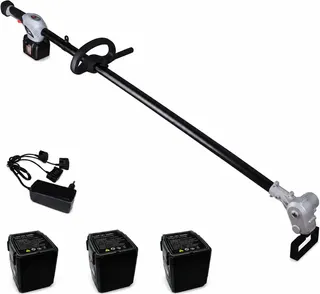 Escardador Quitahierbas a Bateria Arvipo RR37 con 3 Baterias 5Ah