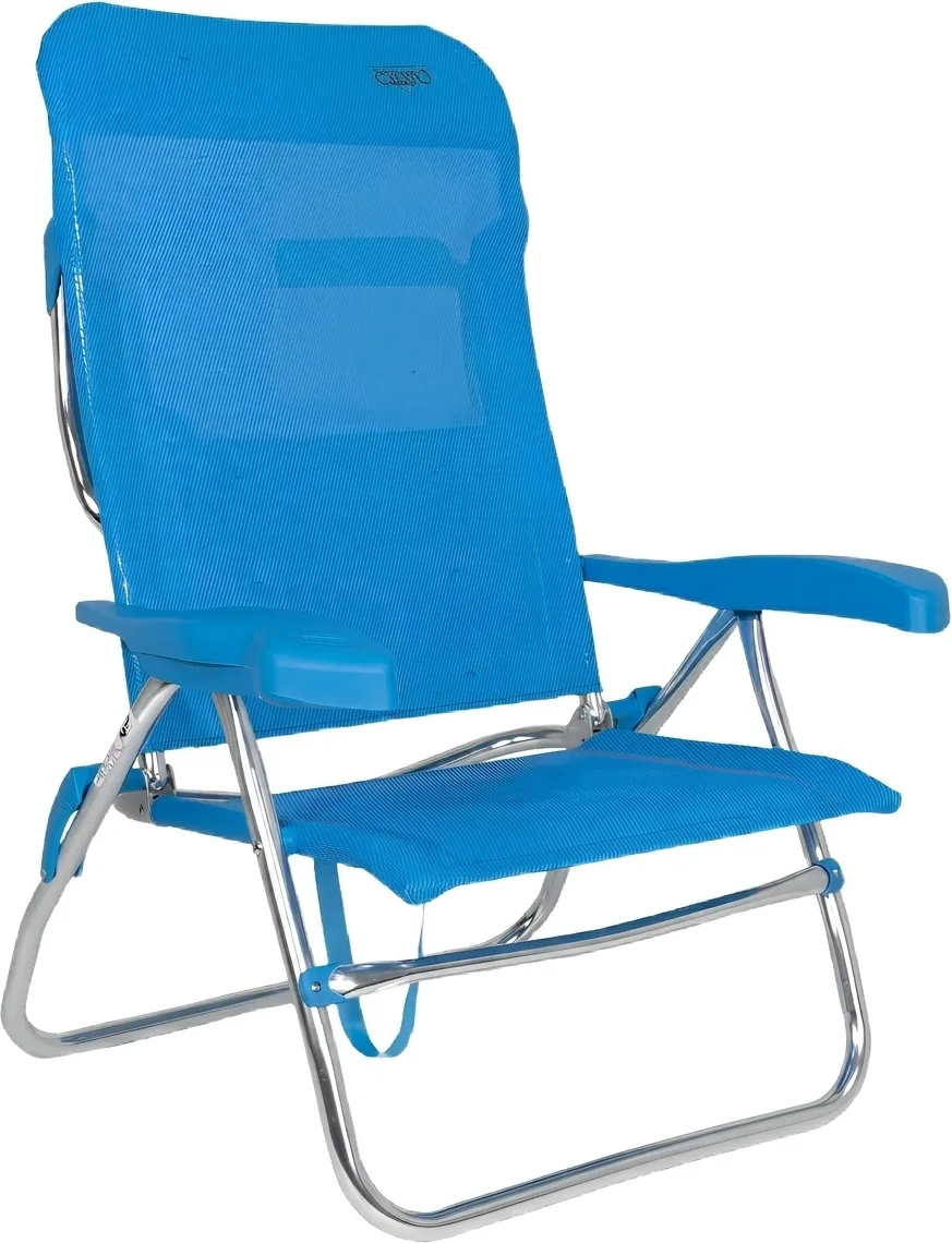 Silla de Playa Reclinable Crespo AL/223 Azul