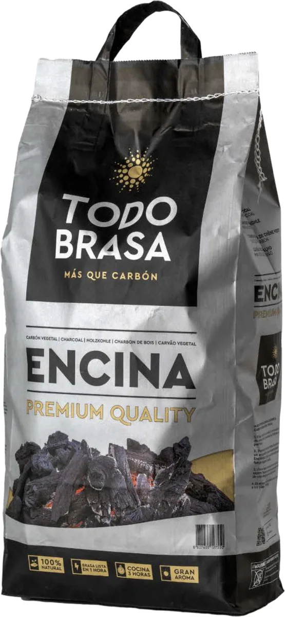 Bolsa de Carbon Vegetal Encina Bolsa 4 kg — foto principal