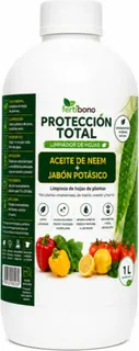 Proteccion Total Jabon Potasico + Aceite de Neem Plantas 1 Litro