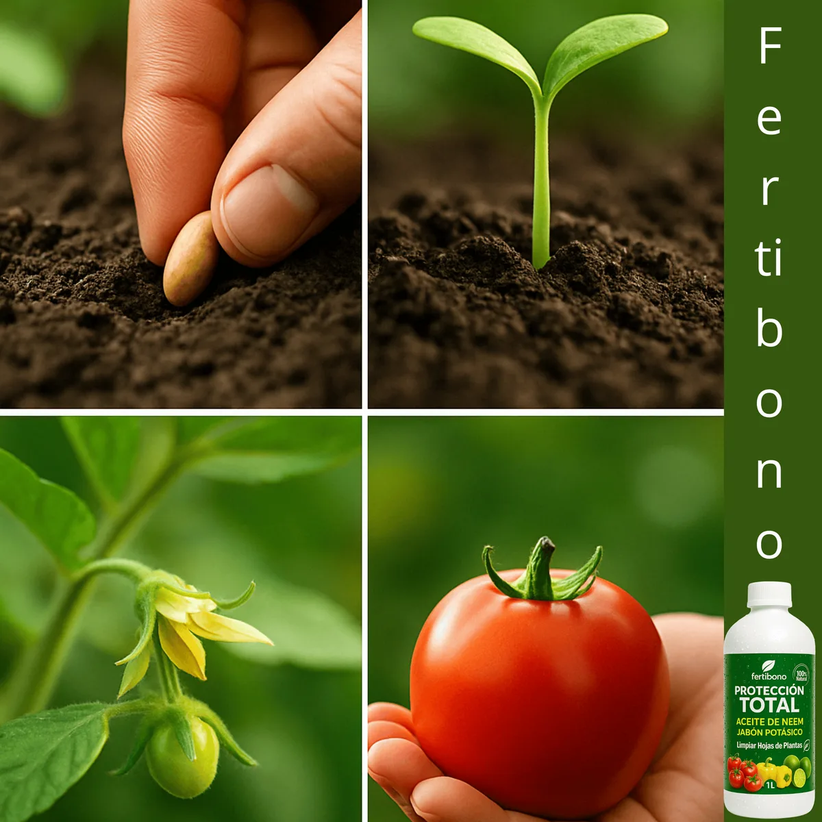 Proteccion Total Jabon Potasico + Aceite de Neem 5 Litros — foto 9