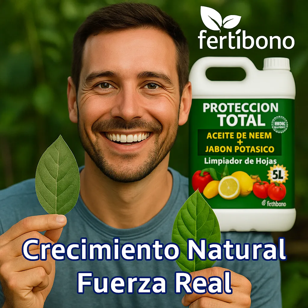 Proteccion Total Jabon Potasico + Aceite de Neem 5 Litros — foto 5