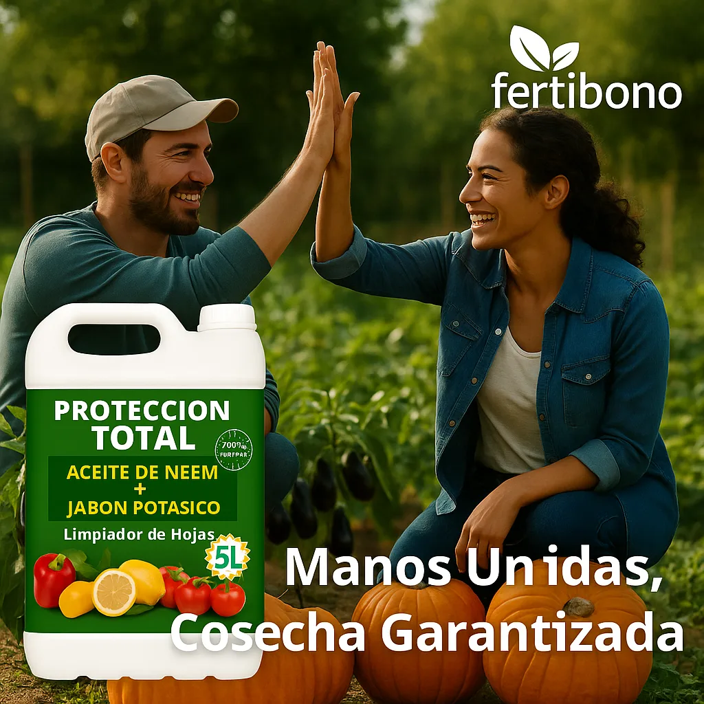 Proteccion Total Jabon Potasico + Aceite de Neem 5 Litros — foto 4