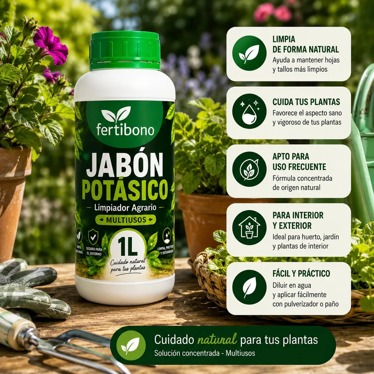 Jabon Potasico Concentrado Fertibono 1 L — foto 5