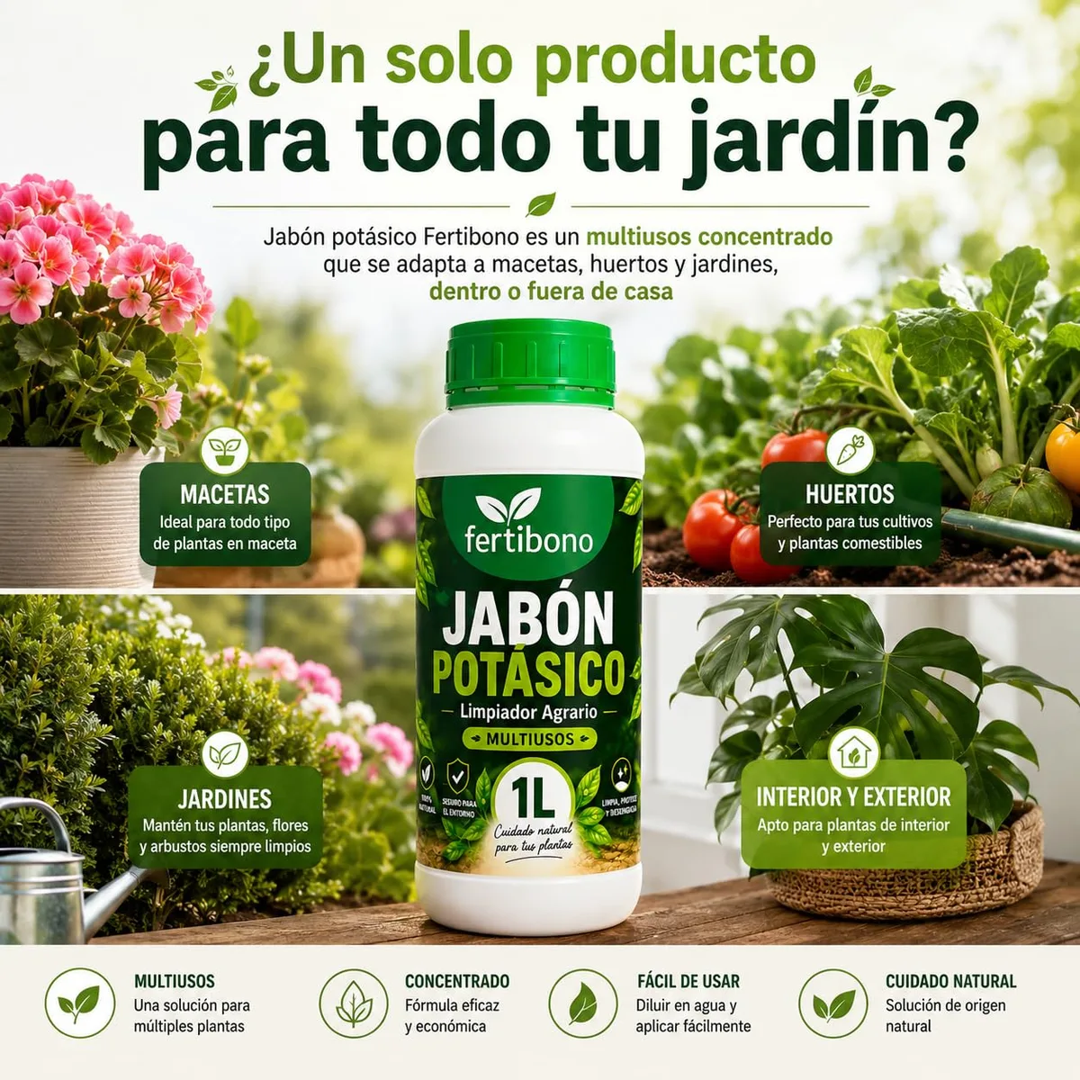 Jabon Potasico Concentrado Fertibono 1 L — foto 3