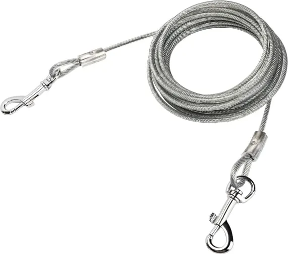 Cable Acero Plastificado para Perros 9 Metros — foto 6