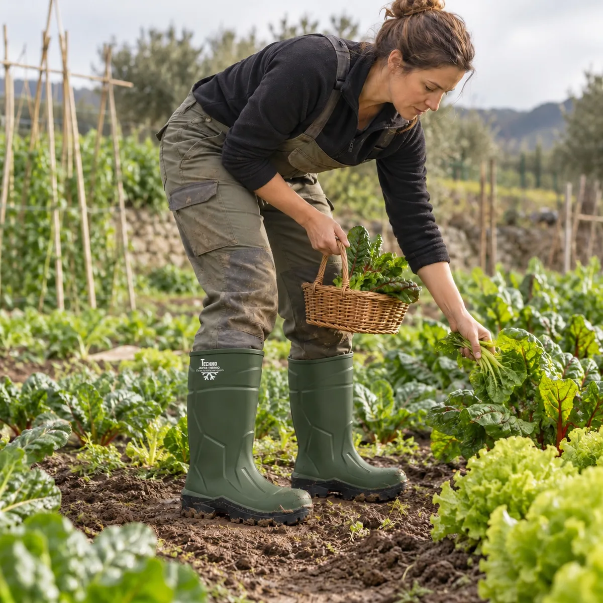 Botas Techno Boots Super Thermo S5L verdes · talla 42 — foto 6