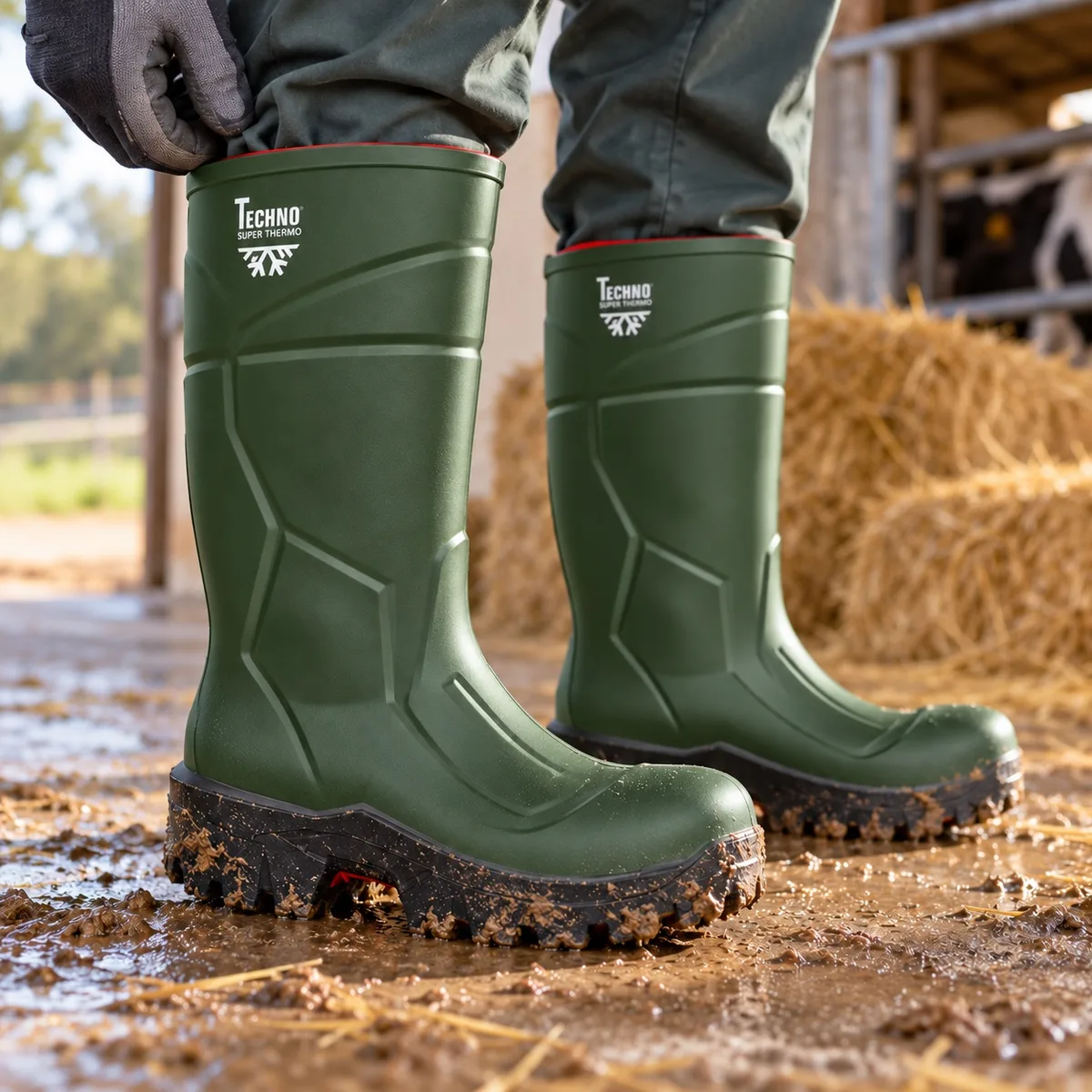Botas Techno Boots Super Thermo S5L verdes · talla 42 — foto 10