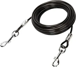 Cable de Acero Plasticada para Perros 3 Metros