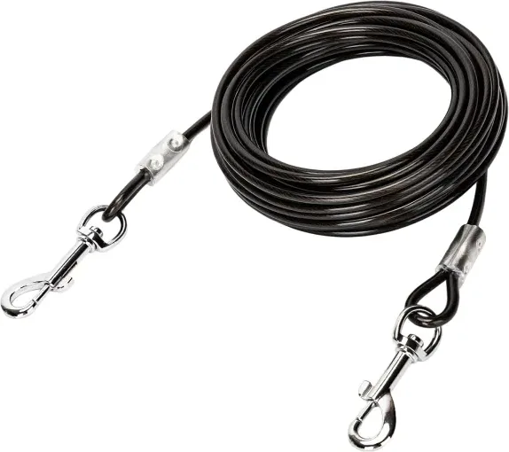 Cable de Acero Plastificado para Perros 6 Metros