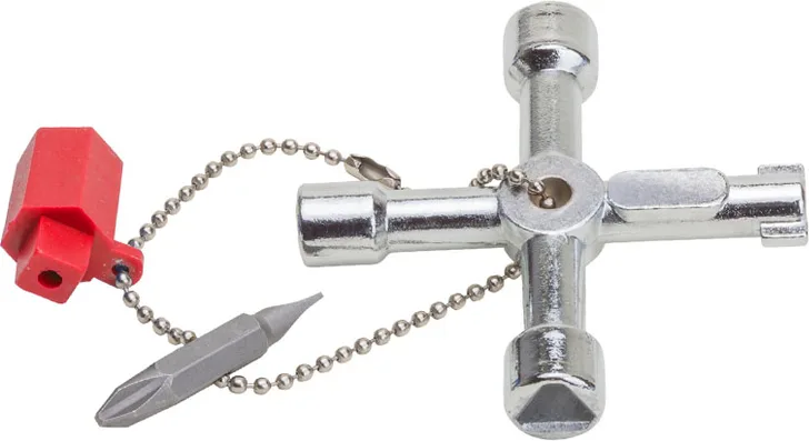 Llave Cabinas Agua, Gas, Electricidad