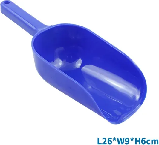 Pala Azul para Comida de Mascotas Talla M — foto 3