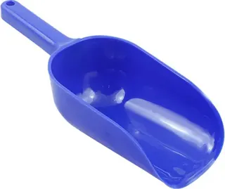 Pala Azul para Comida de Mascotas Talla M