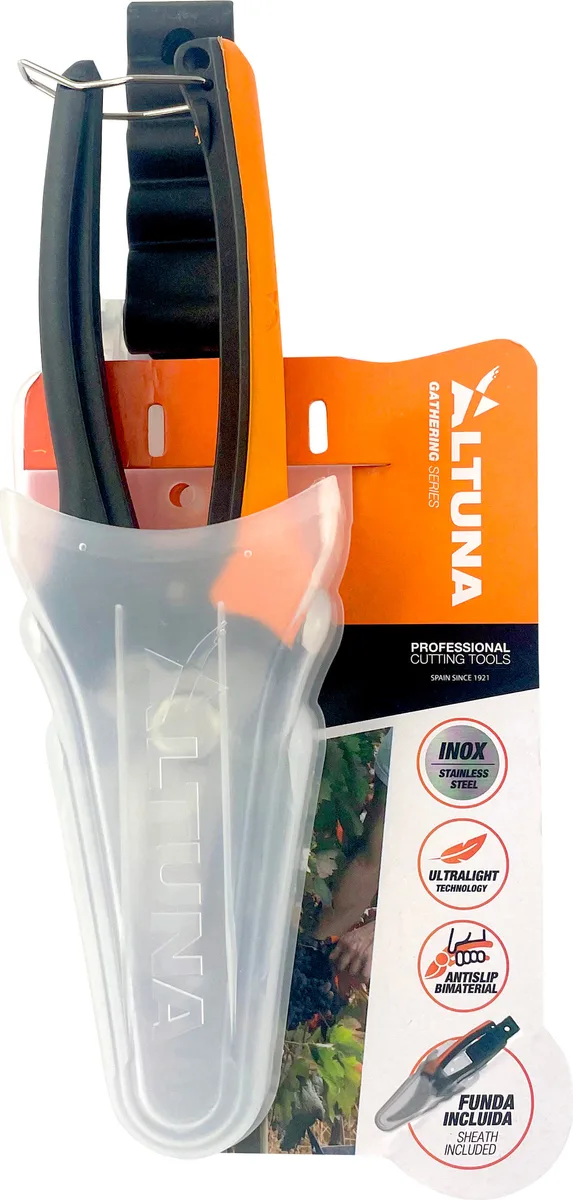 Tijera Recoleccion Vendimia Altuna 1260INOXVFU Inoxidable — foto 2
