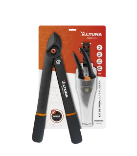 Kit Poda Altuna Tijera Fibra 40 cm y Tijera Mano J410 con Funda