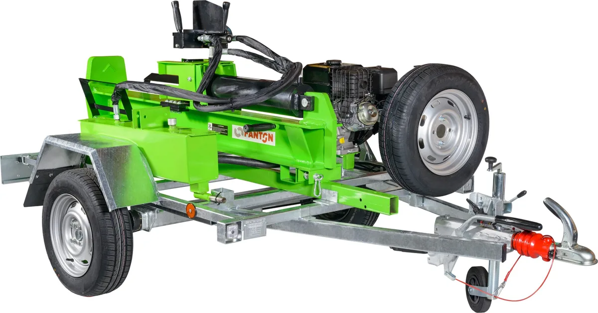 Astilladora de Leña FANTON LS35T-650 R, 35 Toneladas de Fuerza de Corte, con Remolque Homologado y Matriculable — foto 8
