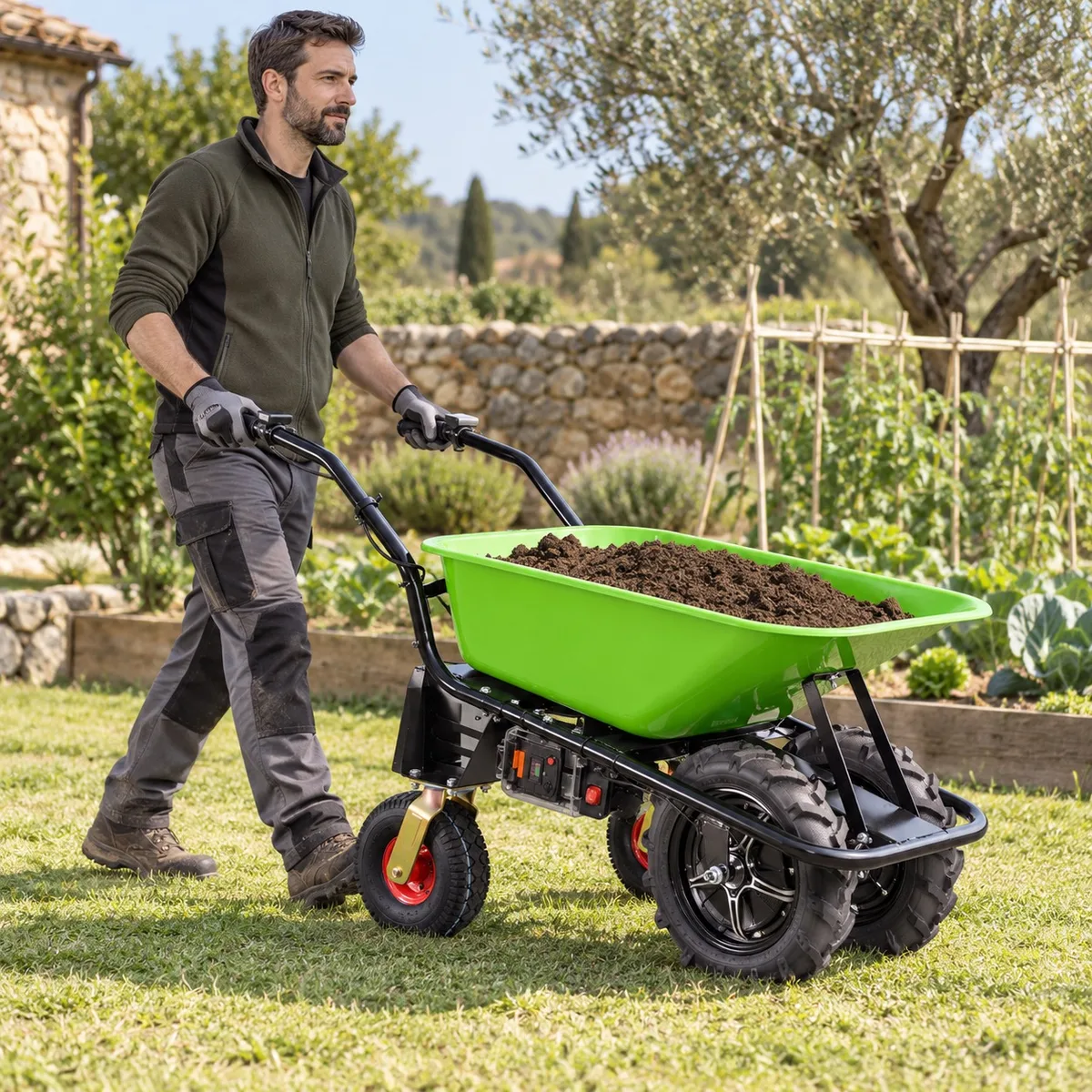 Carretilla eléctrica FANTON EWD300A-80 · 80 L · hasta 300 kg — foto 3