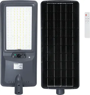 Farola Solar Led Exterior 300 W con Sensor de Movimiento