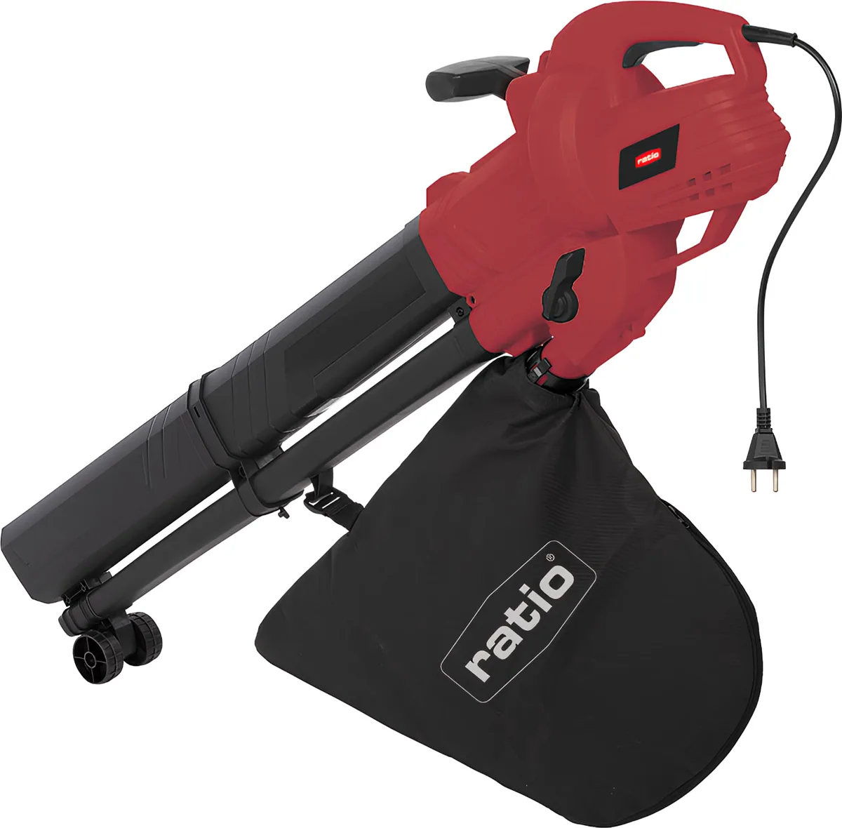 Soplador aspirador triturador de hojas Ratio R-S3300 3300 W 40 litros — foto 4