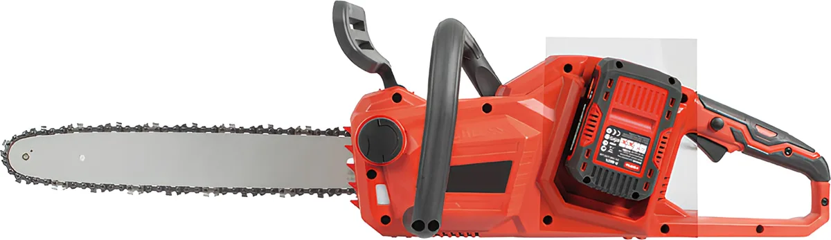 Motosierra a batería Ratio R-MS40-B con espada de 35 cm, sin batería ni cargador — foto 4