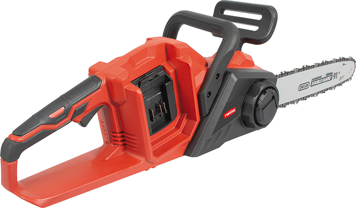 Motosierra a batería Ratio R-MS40-B con espada de 35 cm, sin batería ni cargador — foto 3