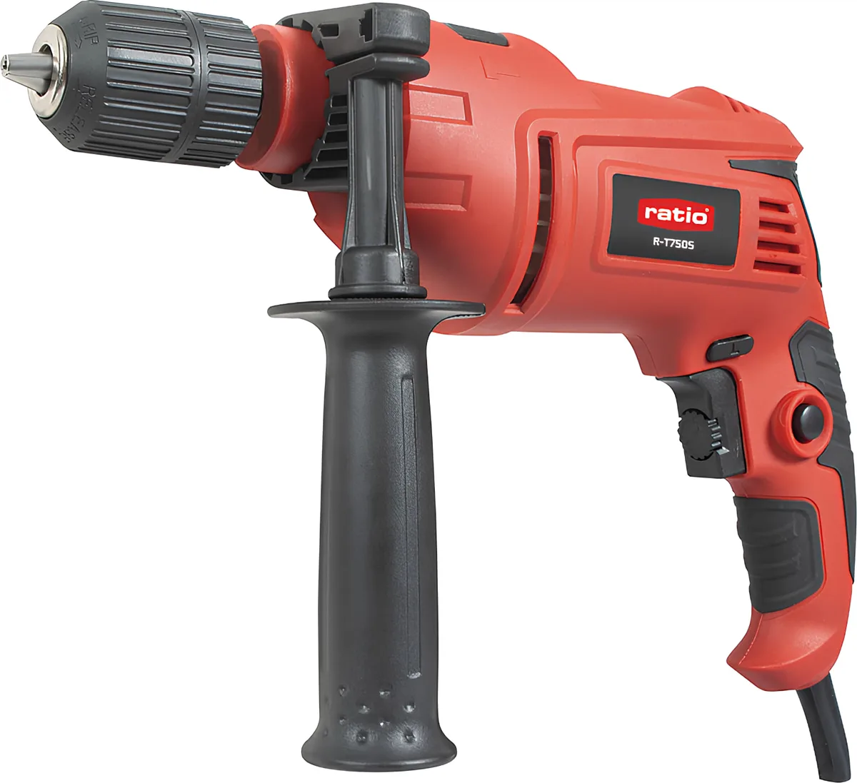 Taladro percutor Ratio R-T750S 750 W con portabrocas de 13 mm — foto principal