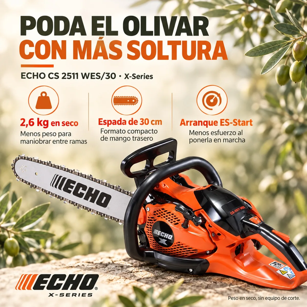 Motosierra Echo CS 2511 WES/30 — foto 2