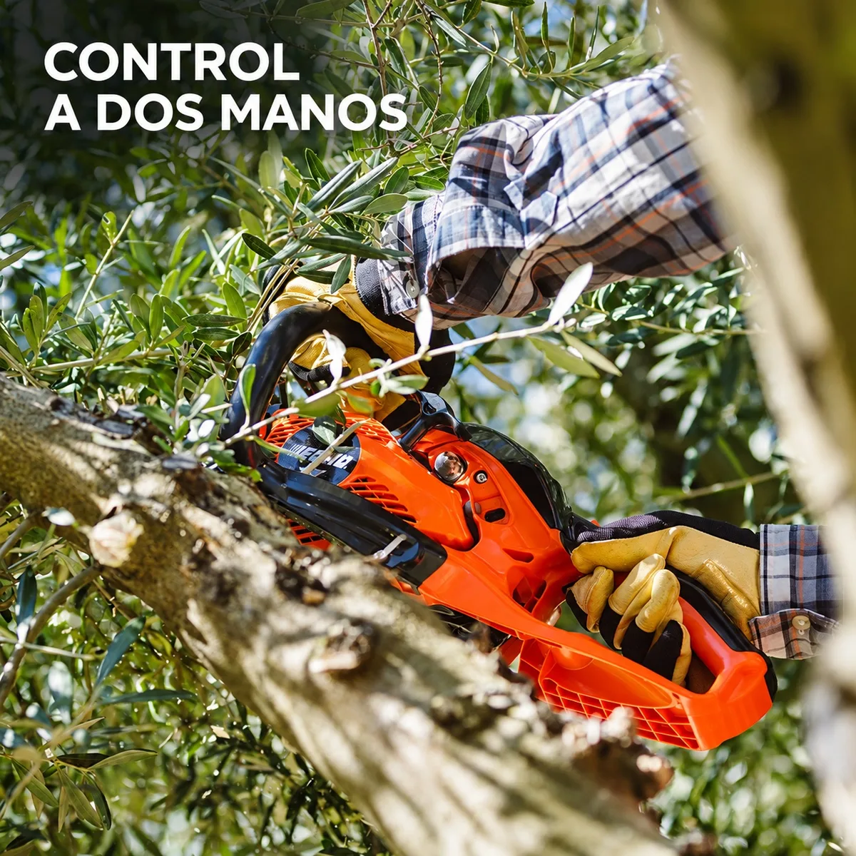 Motosierra Echo CS 2511 WESC 0.043" Carving 2 manos — foto 4