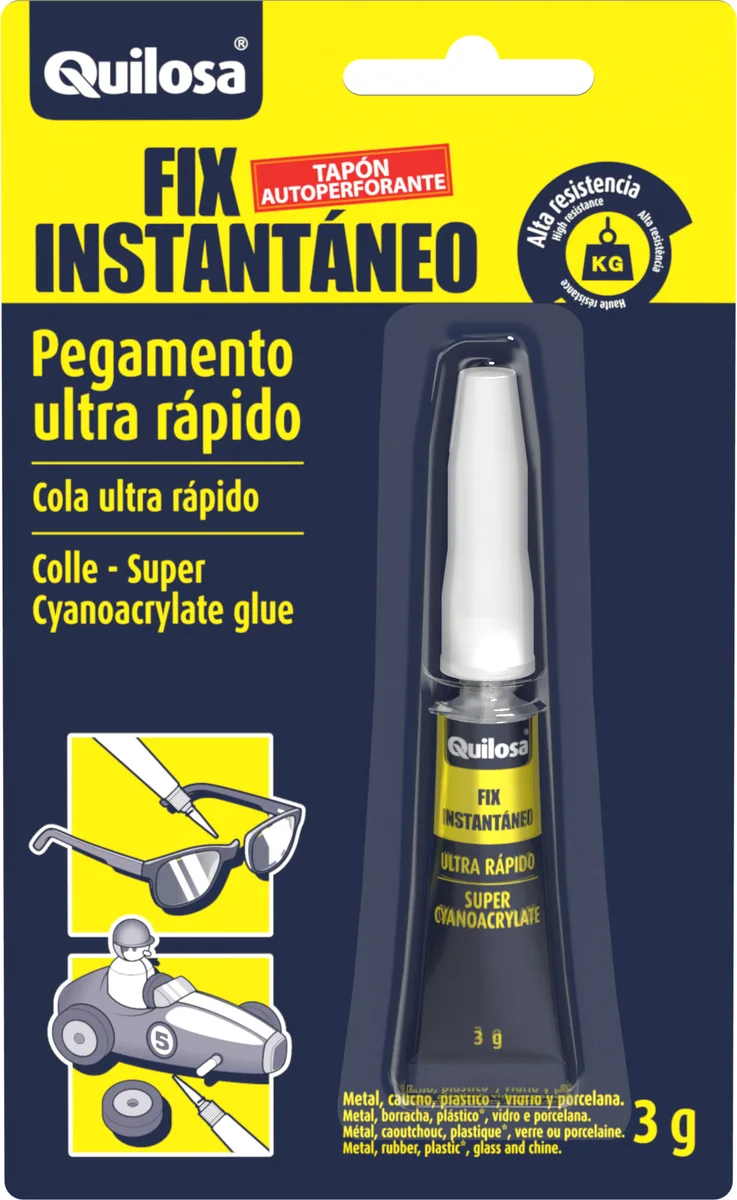 Adhesivo Instantaneo Quilosa 3 gr