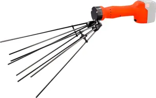 Vareador Aceituna Bateria Stocker Magma E-35 21 V - 8 Varillas Carbono - 120 Kg/h Sin Bateria