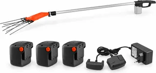 Kit vareador telescópico Stocker Magma E-51 235-315 cm + 3 baterías 4 Ah + cargador