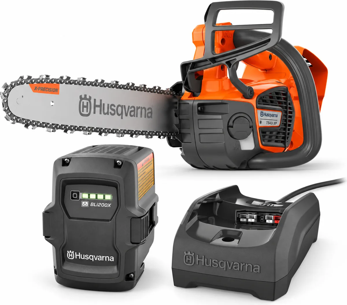 Kit Motosierra Poda Husqvarna T540i XP 30 cm + Bateria BLi200X 5 Ah + Cargador 40-C80 — foto principal